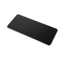 Přední kryt Samsung G996 Galaxy S21+ Phantom Silver / stříbrný + LCD + dotyková deska, Ori
