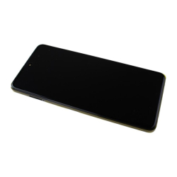 Přední kryt Xiaomi Poco X3 Pro Black / černý + LCD + dotyková deska, Originál - SWAP