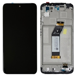 Přední kryt Xiaomi Redmi Note 11 4G 2021 21121119SC Black / černý + LCD + dotyk, Originál