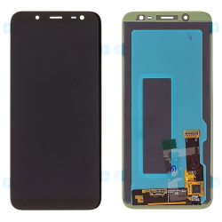 LCD Samsung J600 Galaxy J6 2018 + dotyková deska Black / černá, Originál - Incell
