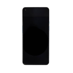 Přední kryt OnePlus 9 Arctic Sky + LCD + dotyková deska, Originál