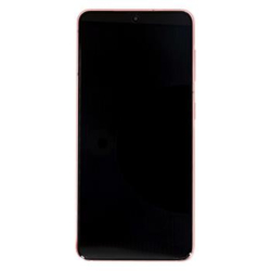 Přední kryt Samsung G991 Galaxy S21 Phantom Pink + LCD + dotyk, Originál - BEZ kamery