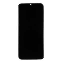 Přední kryt Realme C35 RMX3511 Black / černý + LCD + dotyková de