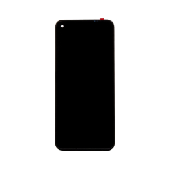 Přední kryt Realme 8 5G Black / černý + LCD + dotyková deska, Originál
