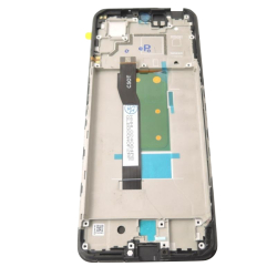 Přední kryt Xiaomi Poco X4 GT 5G Black / černý + LCD + dotyková deska, Originál