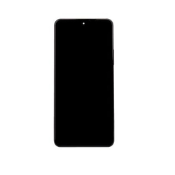 Přední kryt Xiaomi Poco F4 5G Night Black / černý + LCD + dotyková deska, Originál
