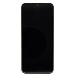 Přední kryt Vivo Y33s 5G Black / černý + LCD + dotyk - pro kamer