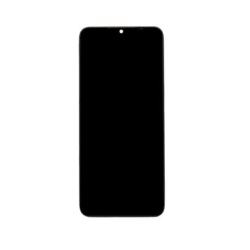 Přední kryt Xiaomi Poco C40 Black / černý + LCD + dotyková deska, Originál