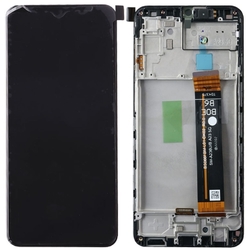 Přední kryt Samsung A236 Galaxy A23 5G Black / černý + LCD + dot