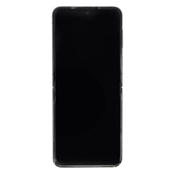 Přední kryt Samsung F721 Galaxy Z Flip4 5G Graphite / grafitový