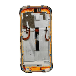 Přední kryt Doogee S96 Pro Orange / oranžový + LCD + dotyková deska, Originál