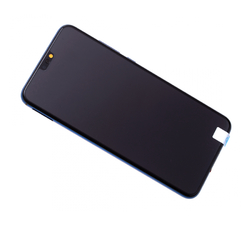 Přední kryt Honor 8X Blue / modrý + LCD + dotyková deska - REPAS