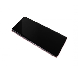 Přední kryt LG Velvet 5G LM-G900 Pink / růžový + LCD + dotyková deska, Originál