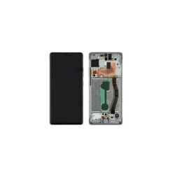 Přední kryt Samsung G781 Galaxy S20 FE 5G Clount Mint + LCD + dotyk, Originál - REPAS