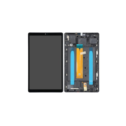 Přední kryt Samsung T225 Galaxy Tab A7 Lite LTE Grey / šedý + LCD + dotyková deska, Origin