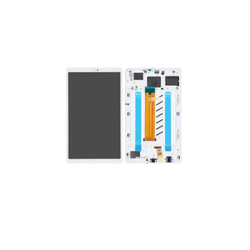Přední kryt Samsung T225 Galaxy Tab A7 Lite LTE Silver / stříbrný + LCD + dotyková deska,