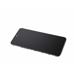 Přední kryt Xiaomi Redmi Note 11 NFC Black / černý + LCD + dotyk, Originál - REPAS