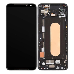 Přední kryt Asus ROG Phone II ZS660KL Black / černý + LCD + dotyková deska, Originál