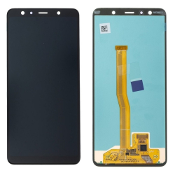 LCD Samsung A750 Galaxy A7 2018 + dotyková deska Black / černá -