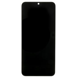 Přední kryt Vivo Y16 Black / černý + LCD + dotyková deska, Originál