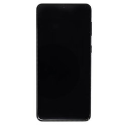 Přední kryt Samsung G996 Galaxy S21+ Black / černý + LCD + dotyk