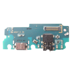 UI deska Samsung A047 Galaxy A04s + microUSB konektor + mikrofon + AV audio, Originál