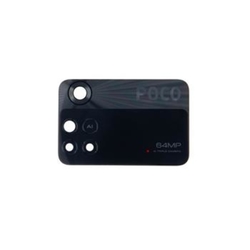 Sklíčko kamery Xiaomi Poco M4 Pro Black / černé, Originál