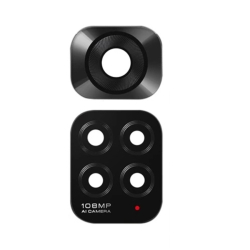 Sklíčko kamery Xiaomi Redmi Note 11s Black / černé, Originál - SET