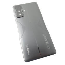 Zadní kryt Xiaomi Poco F4 GT Black / černý + sklíčko kamery, Originál