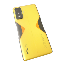Zadní kryt Xiaomi Poco F4 GT Yellow / žlutý + sklíčko kamery