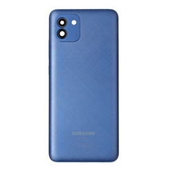 Zadní kryt Samsung A035G Galaxy A03 Blue / modrý, Originál