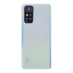 Zadní kryt Xiaomi Redmi Note 11s White / bílý + sklíčko kamery