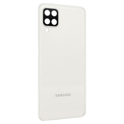 Zadní kryt Samsung A125, A127 Galaxy A12 White / bílý + sklíčko