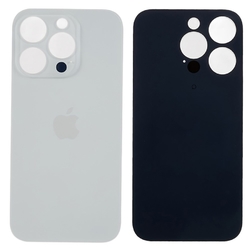 Zadní kryt Apple iPhone 14 Pro Max White / bílý - větší otvor pro sklíčko kamery