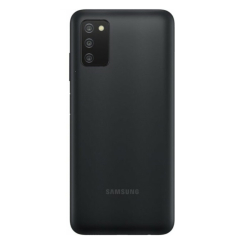 Zadní kryt Samsung A037G Galaxy A03s Black / černý, Originál