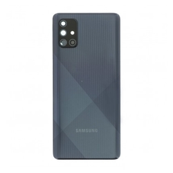 Zadní kryt Samsung A715 Galaxy A71 Black / černý + sklíčko kamer