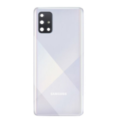 Zadní kryt Samsung A715 Galaxy A71 White / bílý + sklíčko kamery