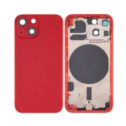 Zadní kryt Apple iPhone 13 Mini Red / červený + sklíčko kamery + střed