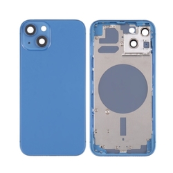 Zadní kryt Apple iPhone 13 Blue / modrý + sklíčko kamery + střed