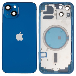 Zadní kryt Apple iPhone 13 Blue / modrý + sklíčko kamery + střed