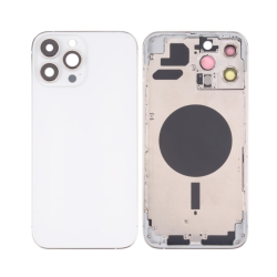 Zadní kryt Apple iPhone 13 Pro Silver / stříbrný + sklíčko kamery + střed