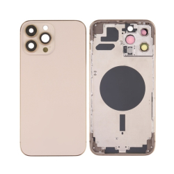 Zadní kryt Apple iPhone 13 Pro Gold / zlatý + sklíčko kamery + střed