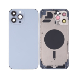 Zadní kryt Apple iPhone 13 Pro Sierra Blue / modrý + sklíčko kamery + střed