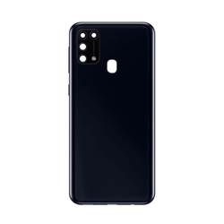 Zadní kryt Samsung M315 Galaxy M31 Black / černý + sklíčko kamer