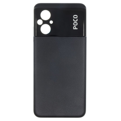 Zadní kryt Xiaomi Poco M5 Black / černý, Originál