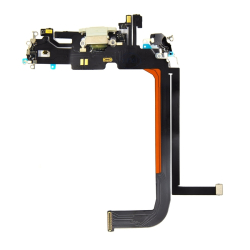 Flex kabel Apple iPhone 13 Pro Max + Lightning konektor Silver / stříbrný, Originál