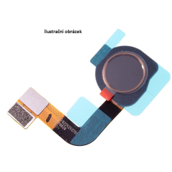 Flex kabel čtečky prstů Nokia 2.4 Black / černý, Originál - SWAP