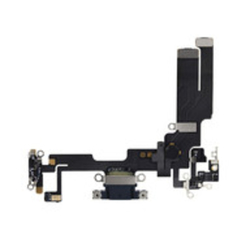 Flex kabel Apple iPhone 14 + Lightning konektor Black / černý, Originál