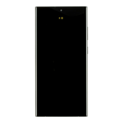 Přední kryt Samsung S918 Galaxy S23 Ultra Grey Red + LCD + dotyková deska, Originál