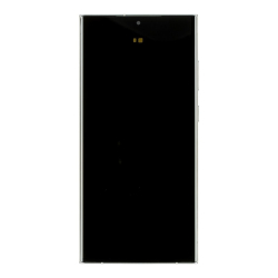 Přední kryt Samsung S918 Galaxy S23 Ultra Lime Sky Blue + LCD + dotyková deska, Originál